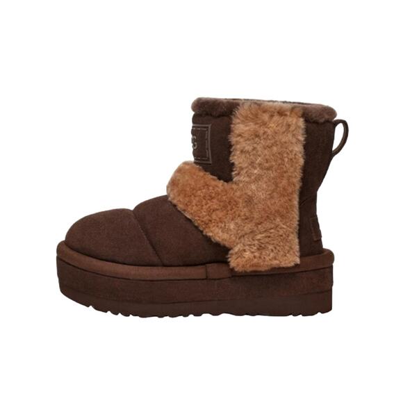 UGG Women UGG Australia Women\'s Burnt Cedar Classic Chillapeak Platform Boots Size 8 NEW